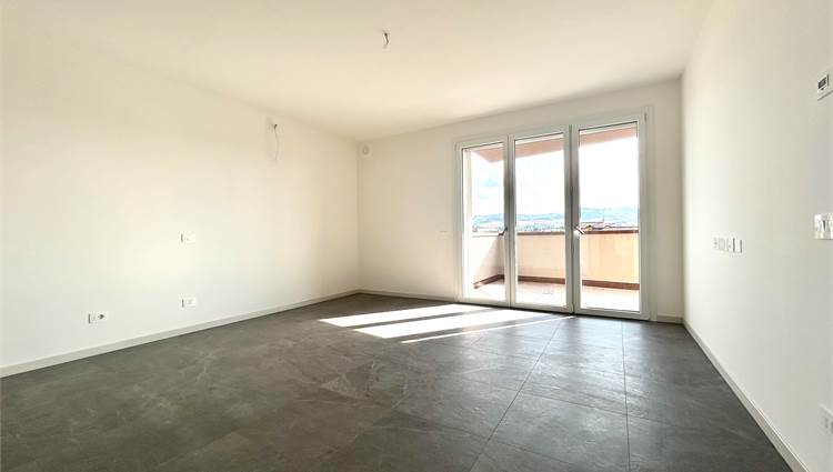 soggiorno con angolo cottura