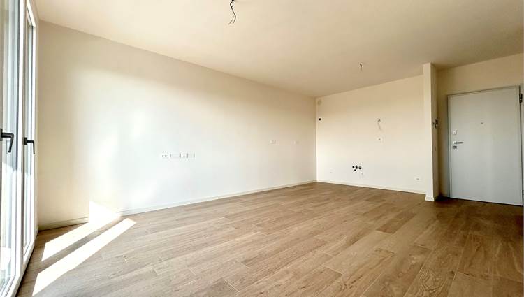 soggiorno con angolo cottura